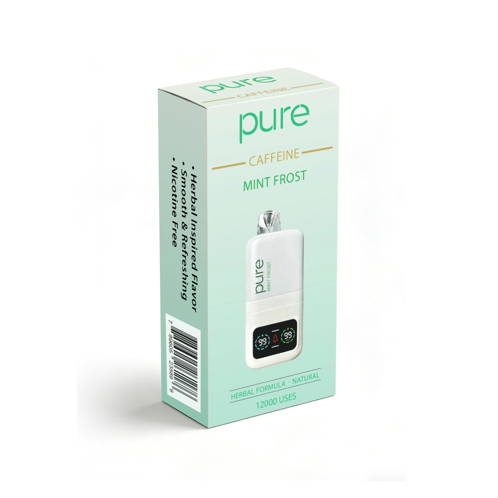 カフェイン エネルギー クールミント 12000パフ