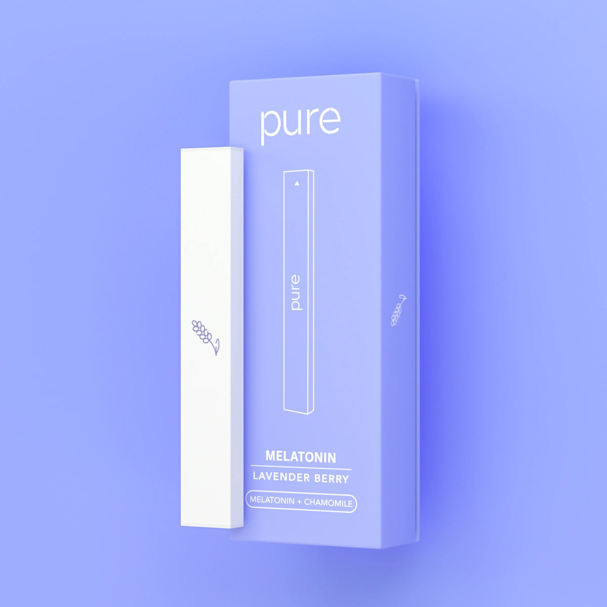 メラトニン リラックス ラベンダーベリー 400パフ